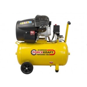 Tiešās piedziņas divvirzuļu kompresors 50L 230V 8 bar 180 l/min 1100W FORCEKRAFT BM30/50